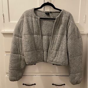 Our From Under | Quilted Grey Jacket